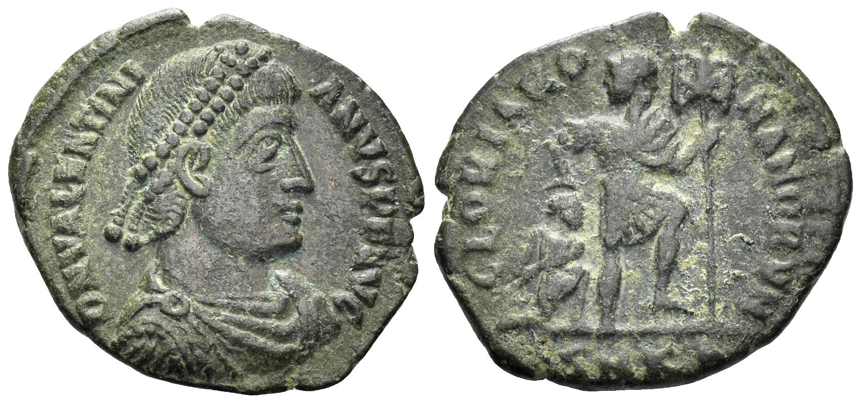Valentinian I. 364-375 AD. AE3 (2.41g, 18.5mm). Cyzicus mint. Struck 364-75 AD. RIC 8a