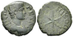 Moesia Inferior, Nikopolis ad Istrum. Geta, as Caesar. 198-209 AD. AE Assarion (1.86g, 16mm). Cf. Varbanov 3230