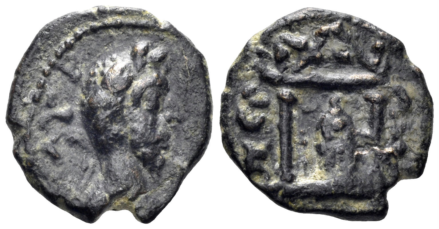 Pamphylia, Perge. Commodus. 177-192 AD. AE 14mm (1.73g). RPC IV 10664