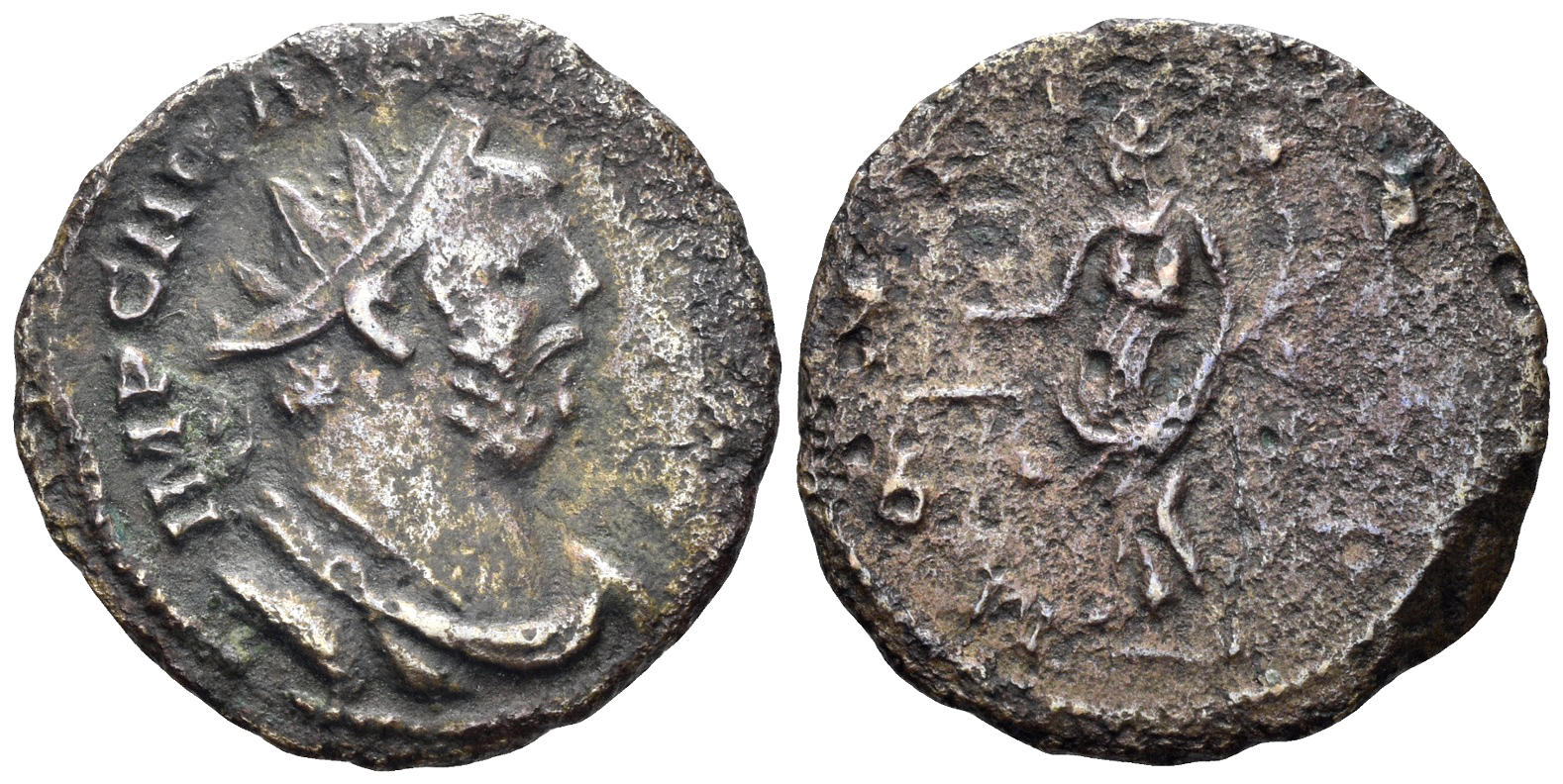 Carausius. 287-293 AD. AE Antoninianus (3.30g, 21mm). Uncertain mint. Cf. RIC 855/8