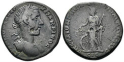 Moesia Inferior, Nicopolis ad Istrum. Macrinus. 217-218 AD. AE 26mm (12.02g). Statius Longinus, legatus consularis. Varbanov 3459