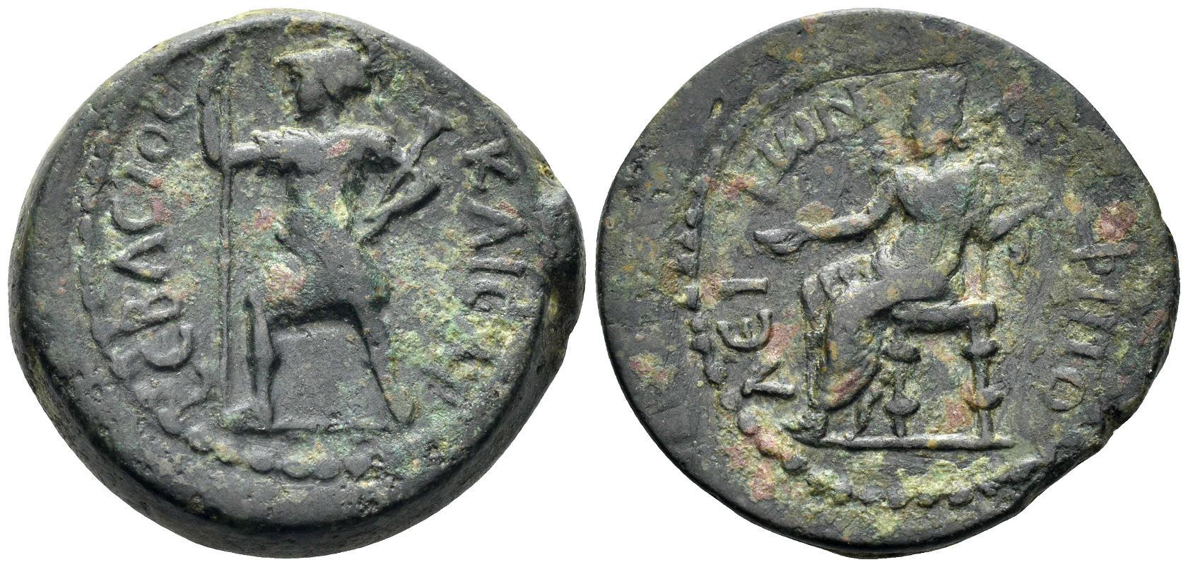 Macedonia, Amphipolis. Time of Hadrian. 117-138 AD. AE 26mm (14.28g). RPC III 657