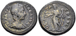 Thrace, Deultum. Julia Mamaea. 222-235 AD. AE 26mm (10.98g). Varbanov 2337