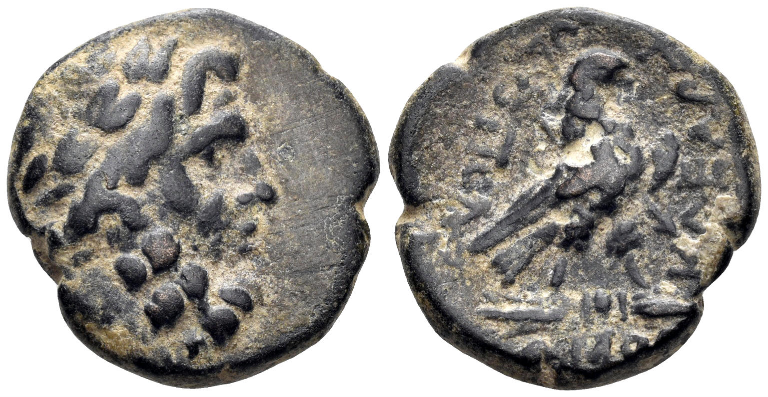 Phrygia, Amorion. Circa 2nd-1st century BC. AE 19mm (6.26g). Klear-, magistrate. Cf. BMC 2