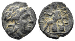 Seleukid Kingdom. Seleukos III Soter (Keraunos). 226-223 BC. AE 9mm (0.79g), Antiochia on the Orontes. SC 924