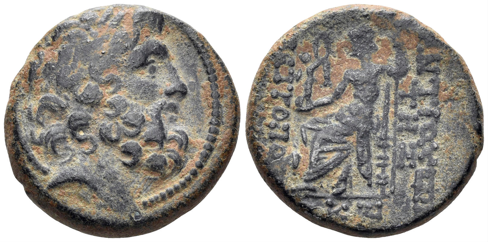 Seleucis and Pieria. Antioch. Dated SE 224 (88/87 BC). AE 21mm (8.80g). BMC Galatia, etc., pg. 153, 15