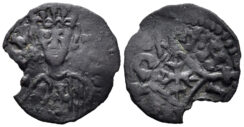 Axum. Hethasas. Early 7th Century-620. CU (0.66g, 16mm). Munro-Hay type 141