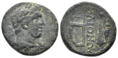Lydia, Maionia. Time of Hadrian, 117-138 AD. AE 15mm (2.89g). GRPC Lydia 20; RPC III 2428