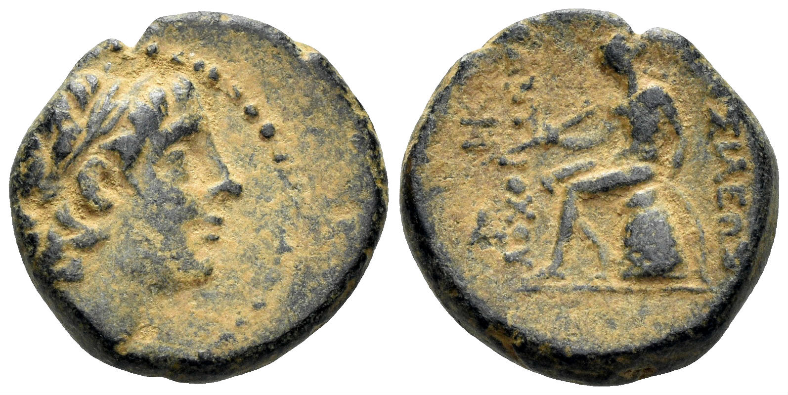 Seleukid Kingdom. Antiochos III. 223-187 BC. AE 14mm (3.01g). Antioch mint. SC 1048