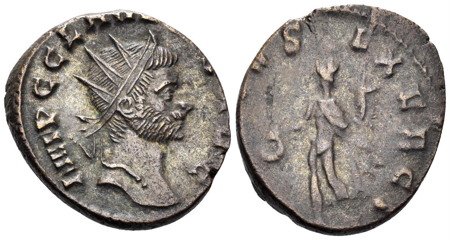 Claudius II Gothicus. 268-270 AD. AE Antoninianus (3.60g, 20mm). Rome mint. Struck 268/9 AD. RIC 49