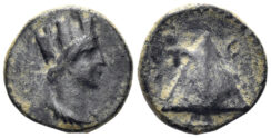 Cappadocia, Caesarea-Eusebia. Time of Trajan. 98-117 AD. AE 13.5mm (2.00g). Dated CY 5 (102/3 AD). RPC III 3135