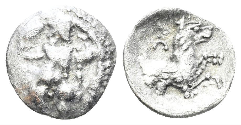 Lykaonia, Laranda. Circa 324-323 BC. AR Obol (0.53g, 11mm). SNG Levante 225