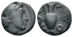 Mysia, Prokonessos (island). Circa 411-405 BC. AE 11mm (1.49g). Winterthur 2683