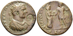Kilikia, Erenopolis-Neronias. Caracalla. 198-217 AD. AE 30mm (13.17g). Dated CY 165 (216/7 AD). SNG Levante Supp. 385