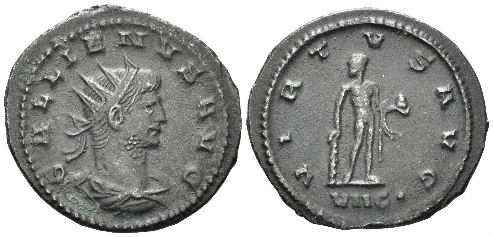 Gallienus. 253-268 AD. AR Antoninianus (3.22g, 22mm). Antioch mint. Struck 266/7 AD. RIC 623