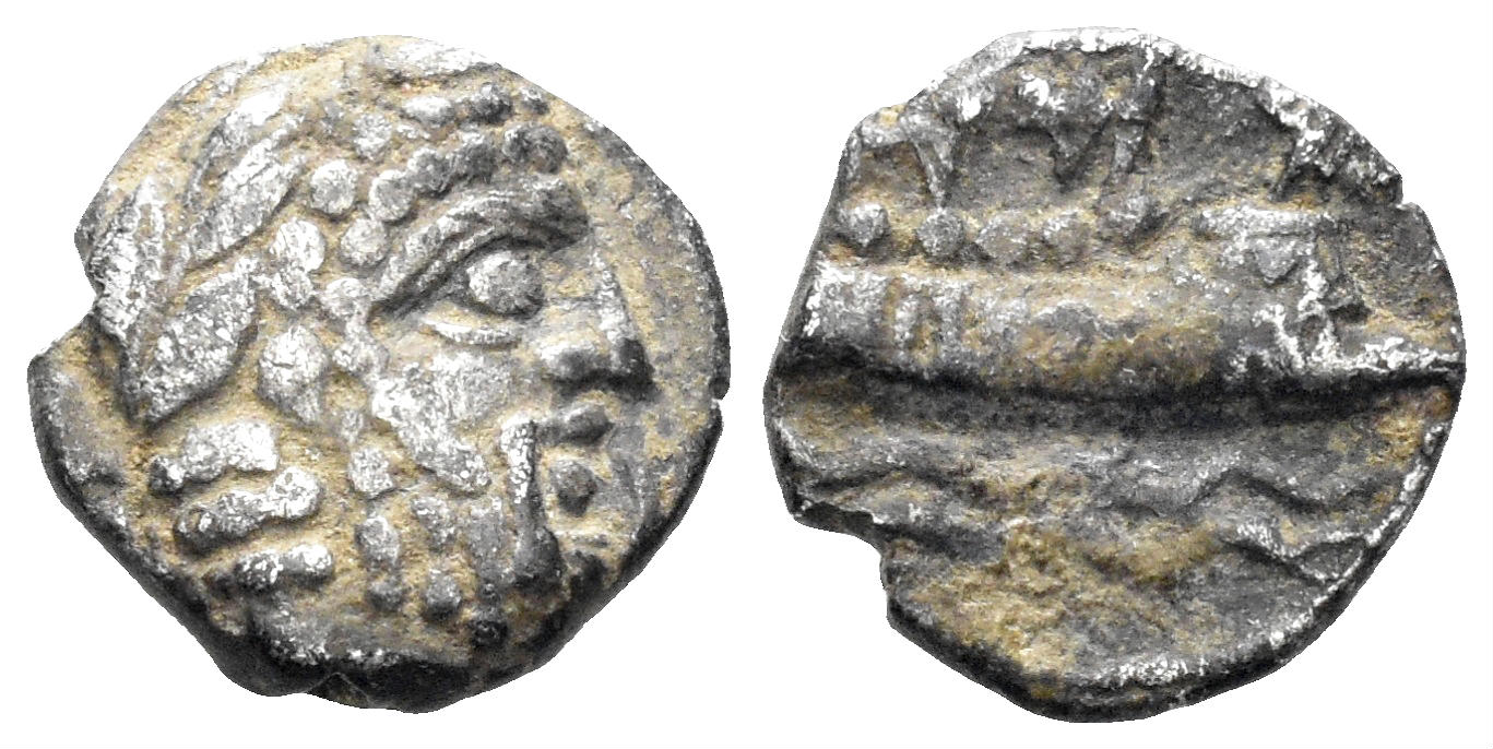 Phoenicia, Arados. Circa 380-350 BC. AR Obol (0.74g, 9mm). Betlyon 13