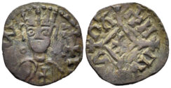 Axum. Hethasas. Early 7th Century-620. CU (0.99g, 15.5mm). Munro-Hay type 141