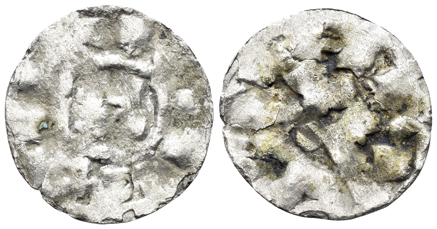 Italian States. Lucca. Henry II, Emperor and King of Italy. 1004-1024. BI Denaro (0.69g, 16mm). Biaggi 1056