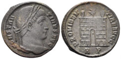 Constantine I ‘the Great’. 307-337 AD. AE Follis (2.40g, 19mm). Rome mint. Struck 324/5 AD. RIC 264