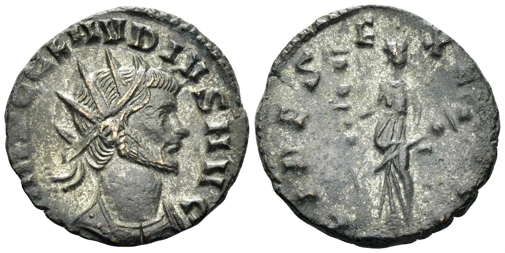 Claudius II Gothicus. 268-270 AD. AE Antoninianus (2.71g, 19mm). Rome mint. RIC 34