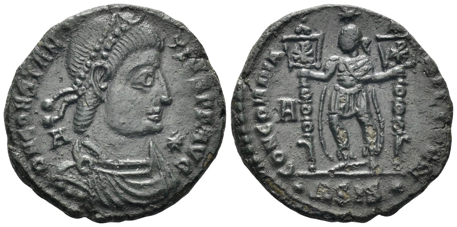 Constantius II. 337-361 AD. AE Maiorina (4.53g, 22mm). Siscia mint. Struck 350 AD. RIC 273