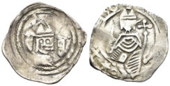 Austria, Kärnten. County. Bernhard. 1202-1256. AR Freisacher Pfennig (1.10g, 19mm). CNA I Cb12