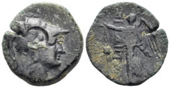 Pamphylia, Side. 2nd-1st century BC. AE 17mm (2.79g). SNG Copenhagen 408