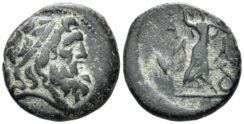 Attica, Athens. Circa 140s BC. AE 19mm (5.48g). Svoronos Pl. 22.55, Kroll 89
