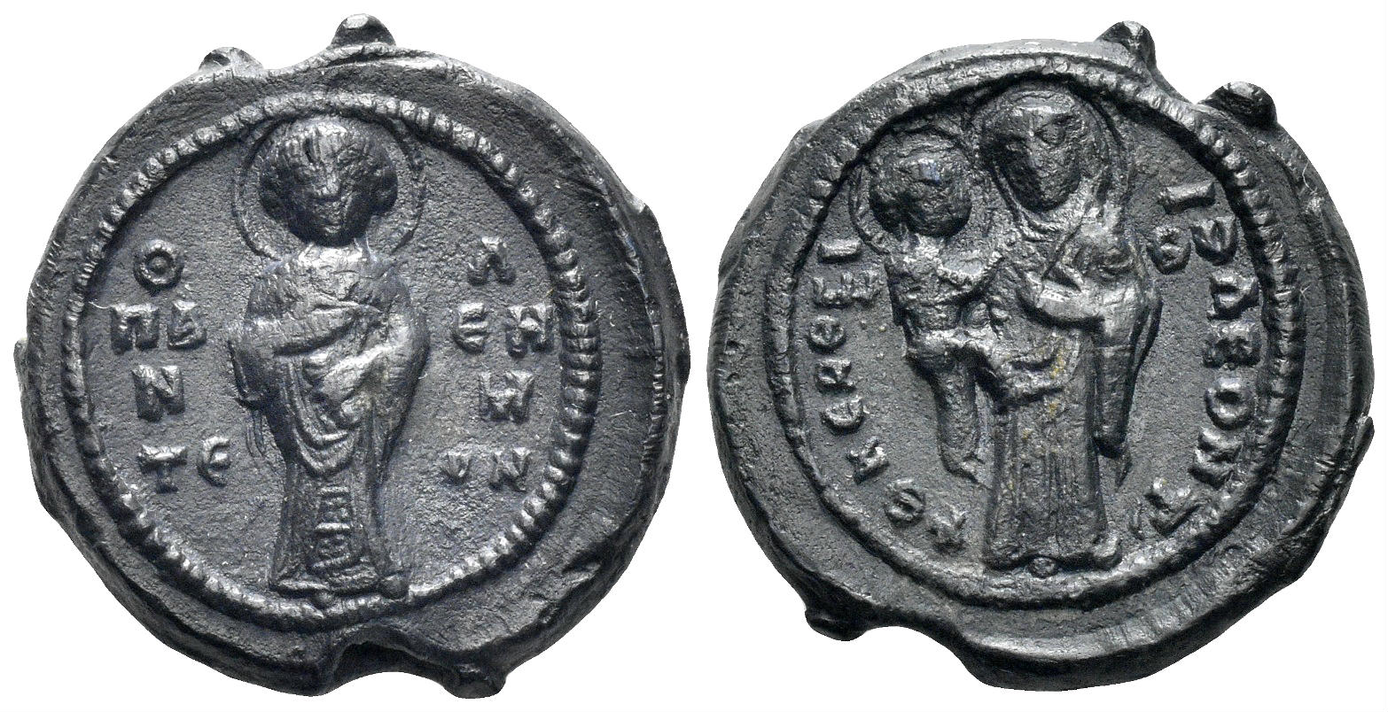 Leo. 10th-11th centuries. Pb Seal (4.98g, 17.5mm). DO, BZS.1955.1.2793