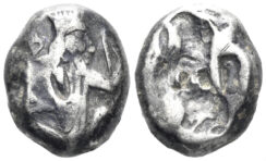 Achaemenid Empire. Circa 375-340 BC. AR Siglos (5.28g, 14mm). Carradice Type IV C (pl. XIV, 46)