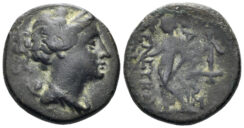 Seleukid Kingdom, Seleukos II. 246-225 BC. AE 17mm (3.87g). Ephesos mint. SC 673 var.