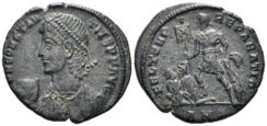 Constantius II. 337-361 AD. AE Centenionalis (3.56g, 22mm). Antioch mint. Struck 348-50 AD. RIC 125