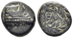 Aiolis, Elaia. Circa 350-284 BC. AE 12mm (2.26g). SNG Copenhagen 889