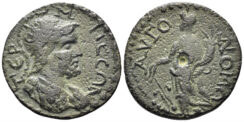 Pisidia. Termessos Major. Imperial Times. 3rd century AD. AE 22mm (5.00g). SNG BN 2172