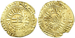Crusader States. Latin Kingdom of Jerusalem. AV Bezant (3.41g, 22mm). Akko mint. Circa 1148-87. Metcalf, Crusades 119-125