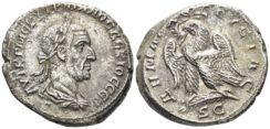 Seleucis and Pieria, Antioch. Trajan Decius. 249-251 AD. AR Tetradrachm (11.54g, 27mm). RPC IX 1757