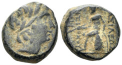 Seleukid Kingdom. Antiochos III ‘the Great’. 223-187 BC. AE 14mm (3.01g). Antioch mint. SC 1048