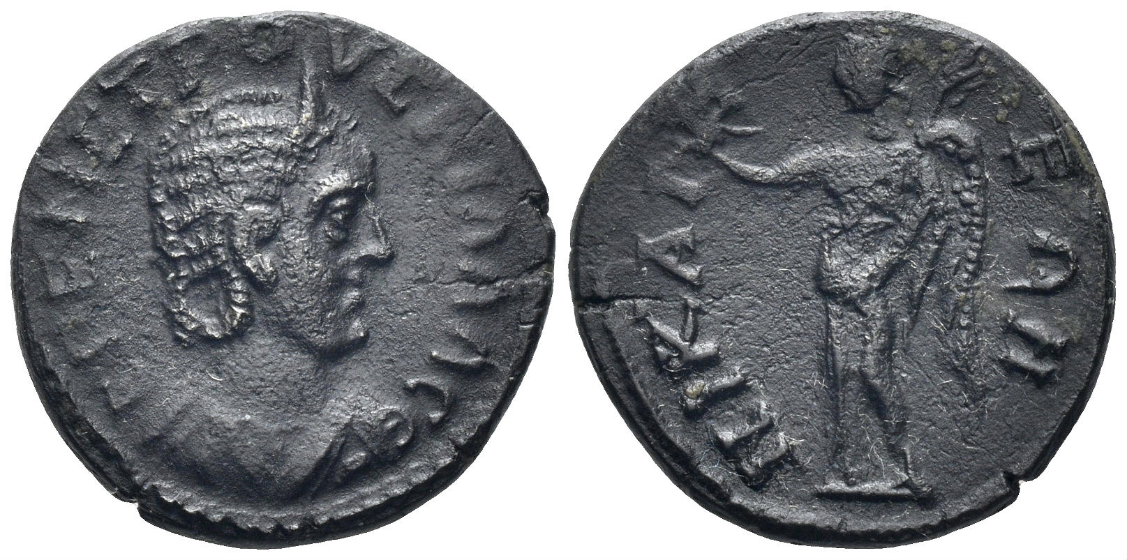 Bithynia, Nikaia. Herennia Etruscilla, Augusta. 249–251 AD. AE 17mm (3.00g). RPC IX 283