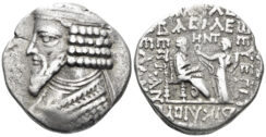 Parthian Kingdom. Gotarzes II. 44-51 AD. AR Tetradrachm (14.10g, 27mm). Seleucia mint. Sellwood 65.25-27