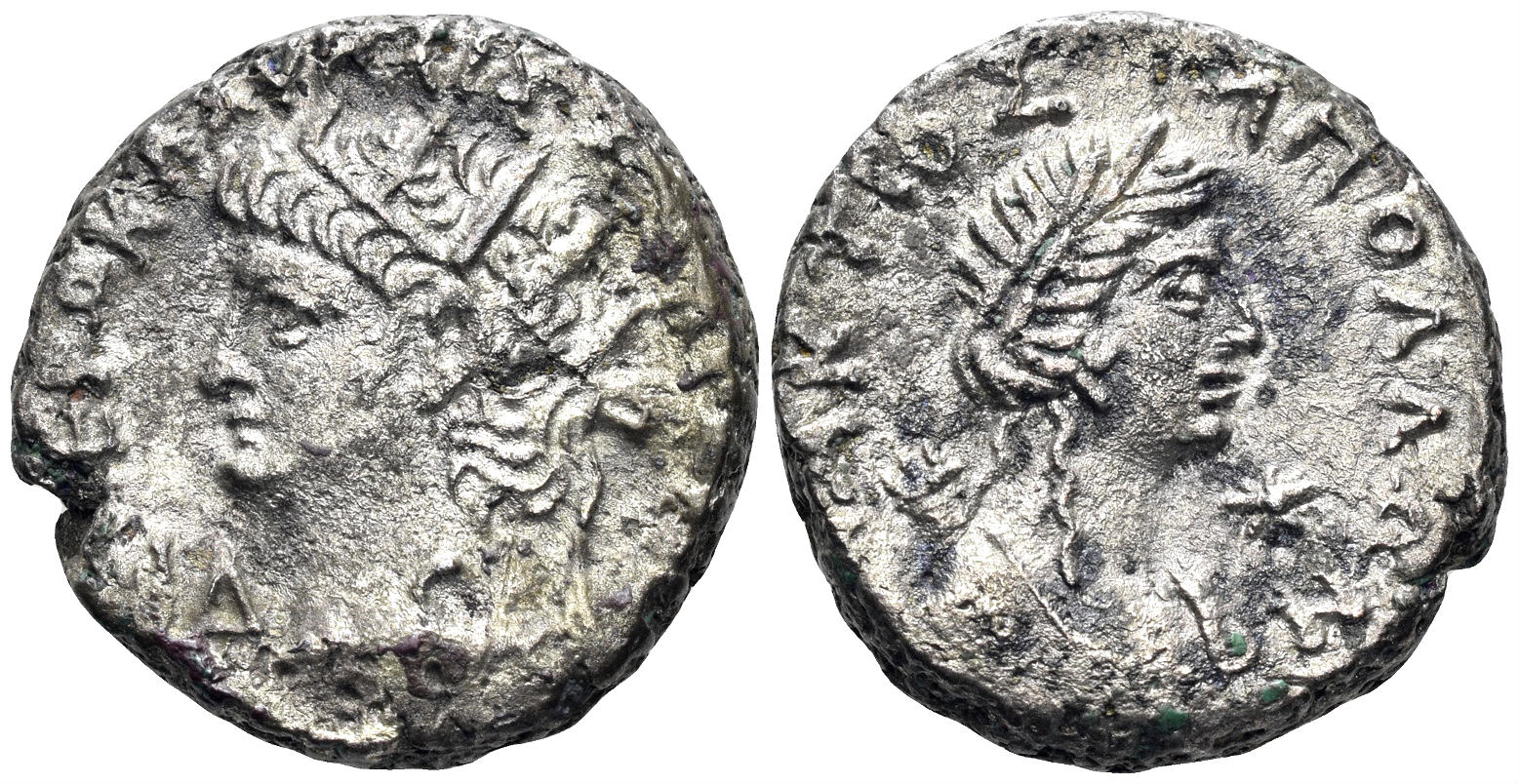 Egypt, Alexandria. Nero. 54-68 AD. BI Tetradrachm (13.01g, 24mm). Dated RY 14 (67/8 AD). RPC I 5311