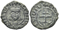 Kingdom of Cilician Armenia. Hetoum II. 1289-1305. AE Kardez (3.38g, 22mm). AC 398