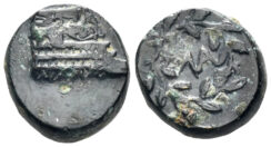 Aiolis, Elaia. Circa 350-281 BC. AE 11mm (2.26g). SNG Copenhagen 889