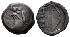 Cimmerian Bosporos, Pantikapaion. Circa 304/3-250 BC. AE 14mm (2.13 gm). SNG Stancomb 562