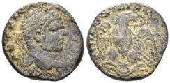 Seleucis and Pieria, Antioch. Caracalla. 198-217 AD. AR Tetradrachm (13.65 gm, 26mm). Prieur 235