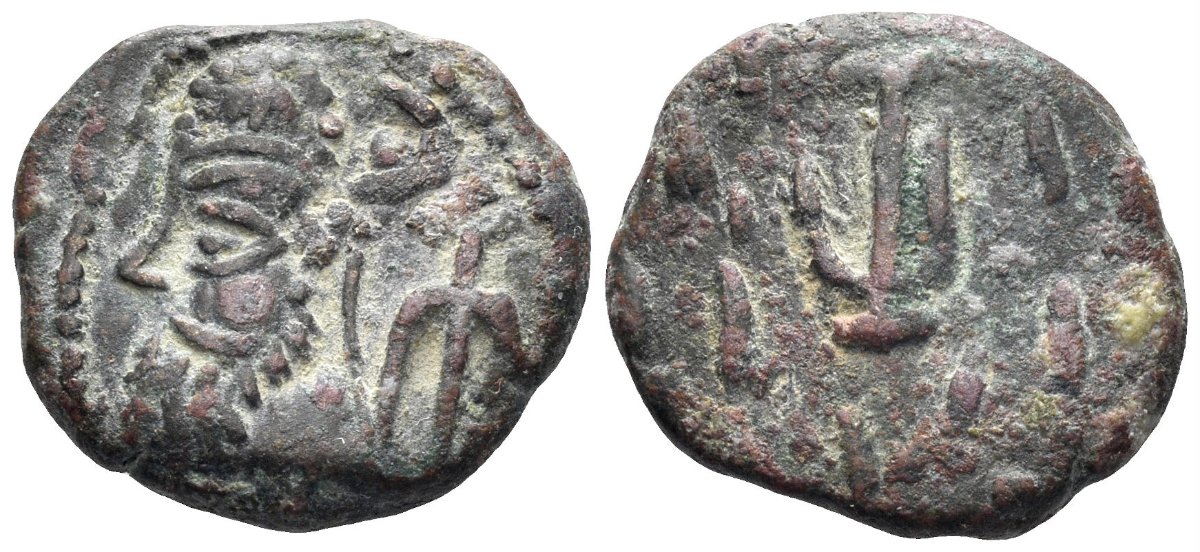 Elymais. Orodes III. 2nd Century AD. AE Drachm (3.79g, 16mm). Van't Haaff Type 16.3.2