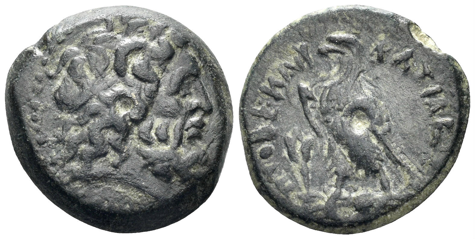 Ptolemaic Kingdom. Ptolemy III. 246-222 BC. AE 18mm (4.02g). Paphos (Cyprus) mint. Svoronos 843
