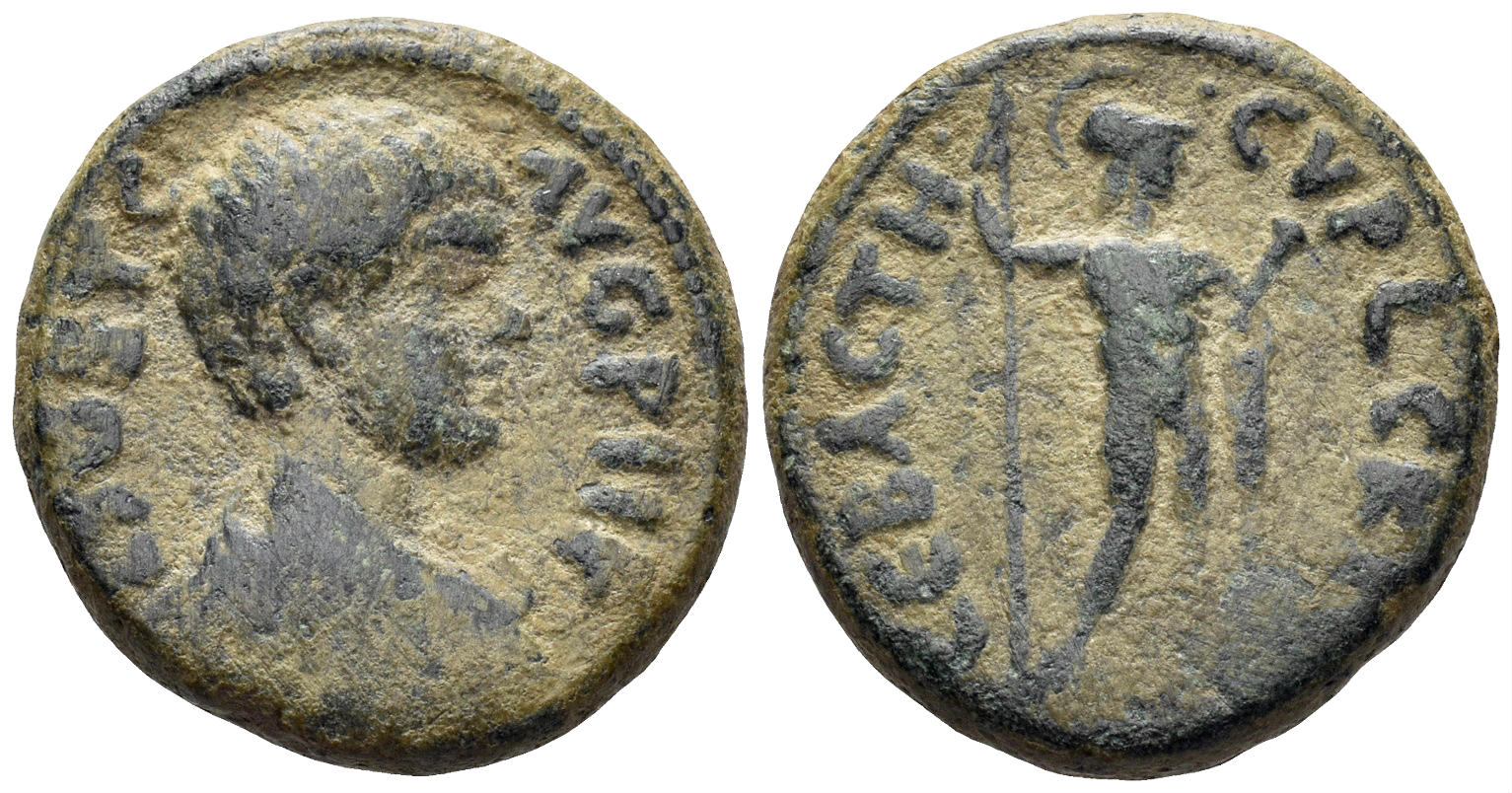 Samaria, Sebaste. Geta, as Caesar. 198-209 AD. AE 21mm (8.20g). Dated CY 226 (201/2 AD). Rosenberger 24