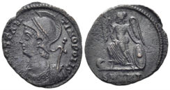 City Commemorative. 330-354 AD. AE Follis (1.60g, 18mm). Antioch mint. Struck 330-5 AD. RIC 92