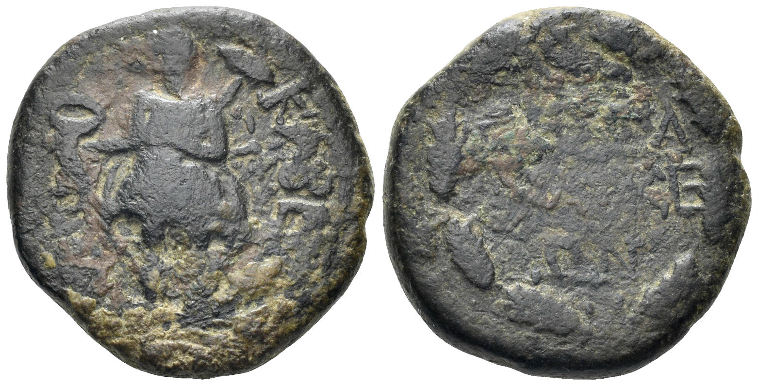 Macedon, Thessalonica. Time of Vespasian. 69-79 AD or later. AE 20mm (8.48g). RPC II 327