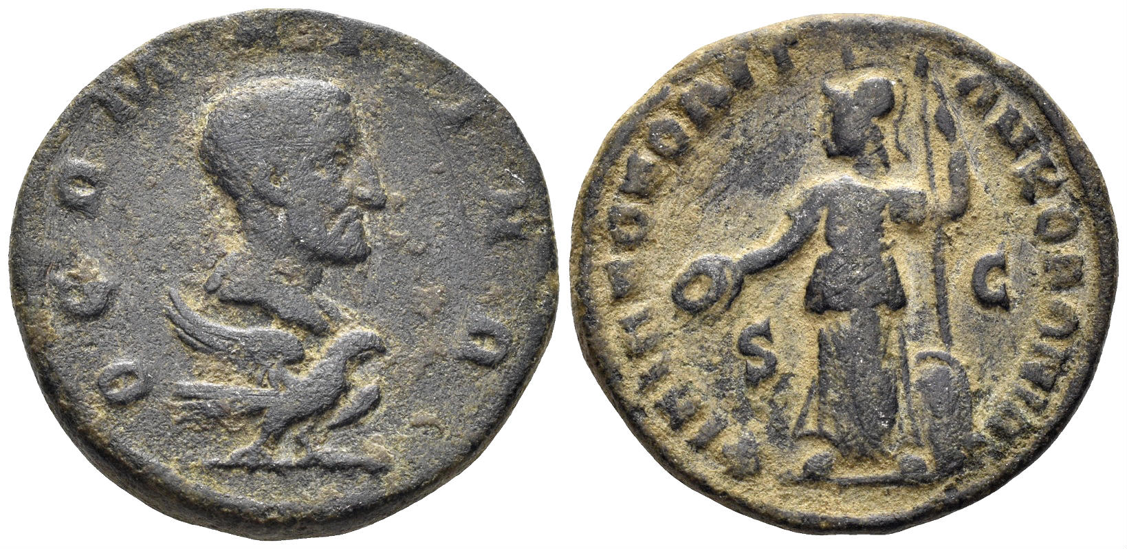 Arabia, Philippopolis. Divus Julius Marinus, died before 244 AD. AE 23mm (8.43g). Struck circa 247-9 AD. SNG ANS 140